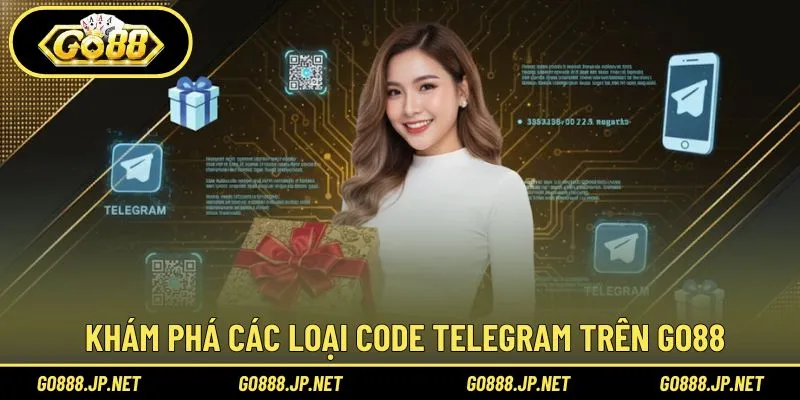 Khám phá các loại code Telegram trên Go88